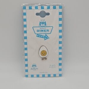 NWT Jellycat Diner egg enamel pin